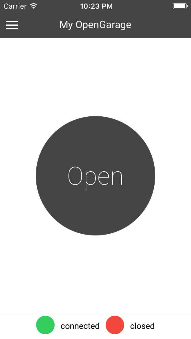 Github Opengarage Opengarage App Designed To Allow Intuitive